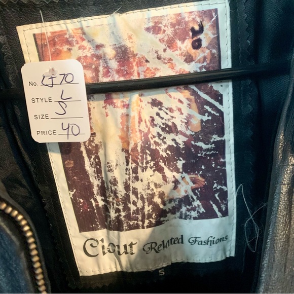 Clout Related Fashions leather jacket - Picture 4 of 4